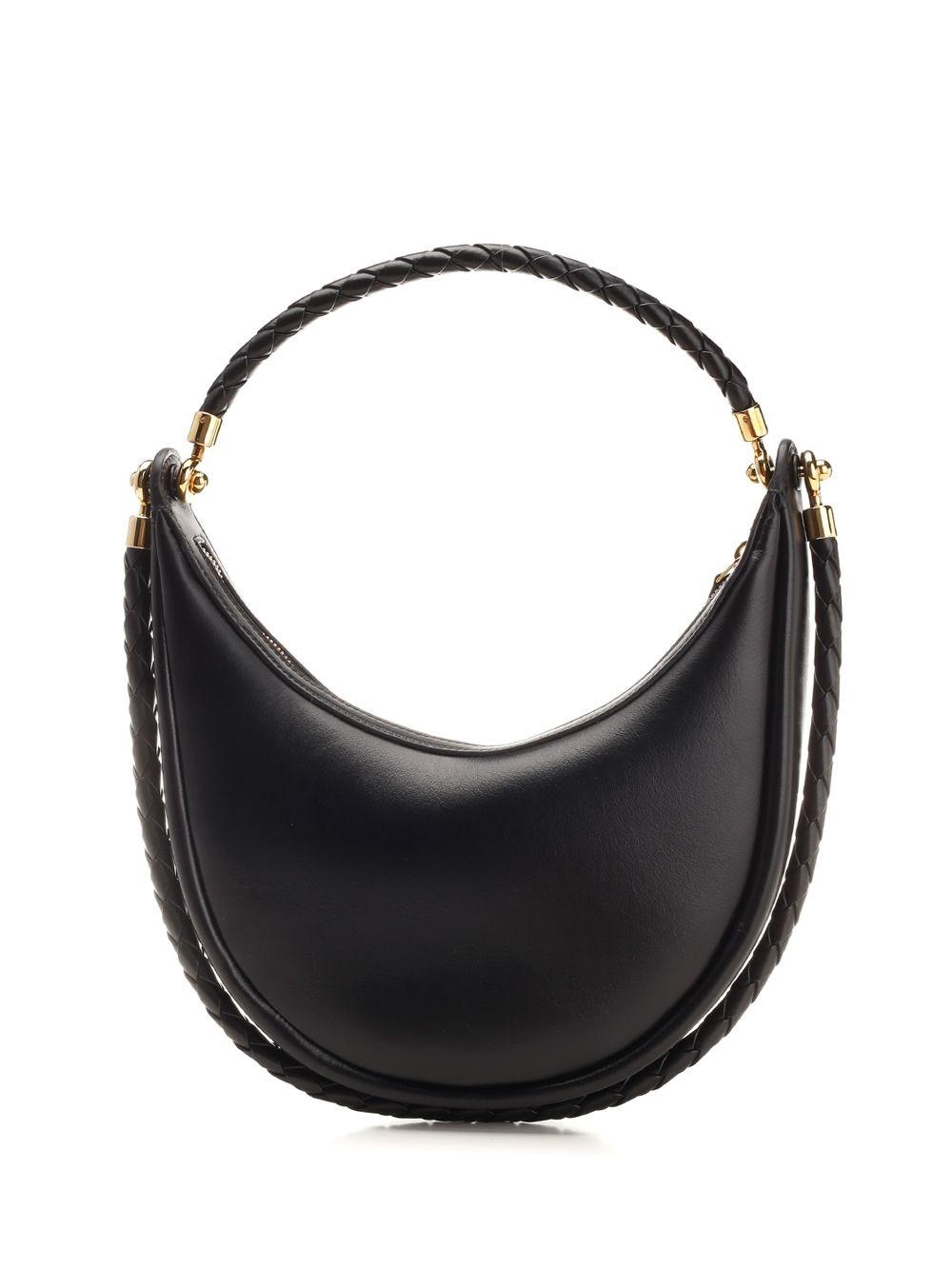 Al Duca D'Aosta Bottega Veneta HULA HOOP HOBO NERA