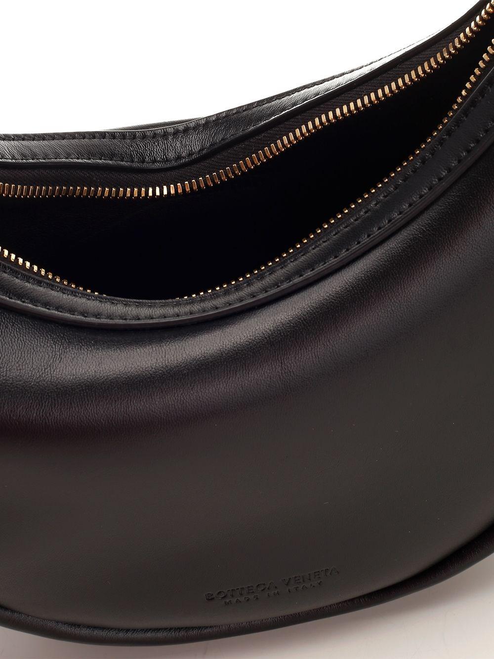 Al Duca D'Aosta Bottega Veneta HULA HOOP HOBO NERA