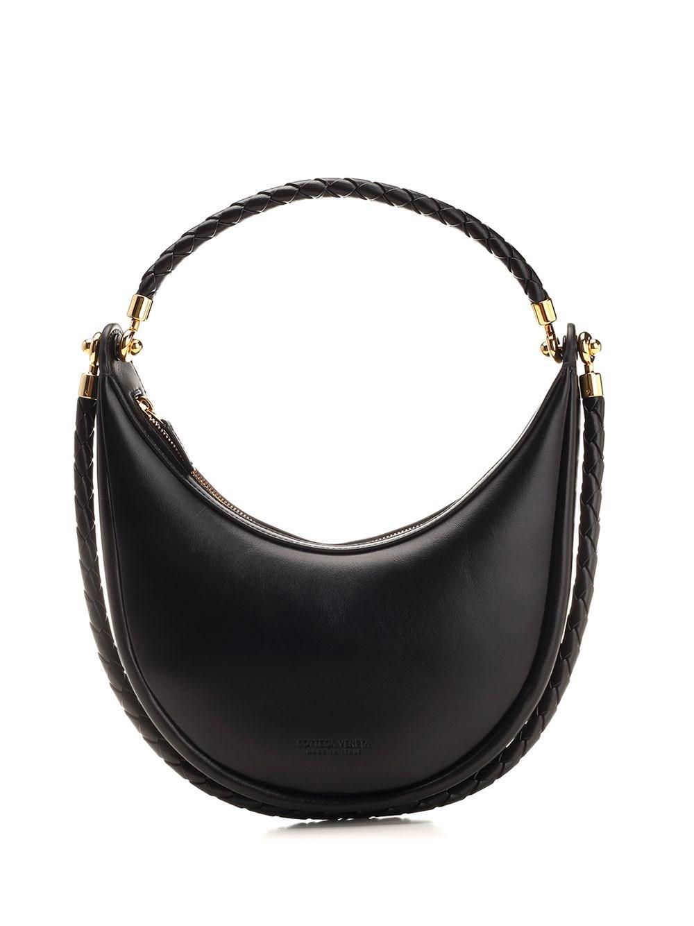 Al Duca D'Aosta Bottega Veneta HULA HOOP HOBO NERA