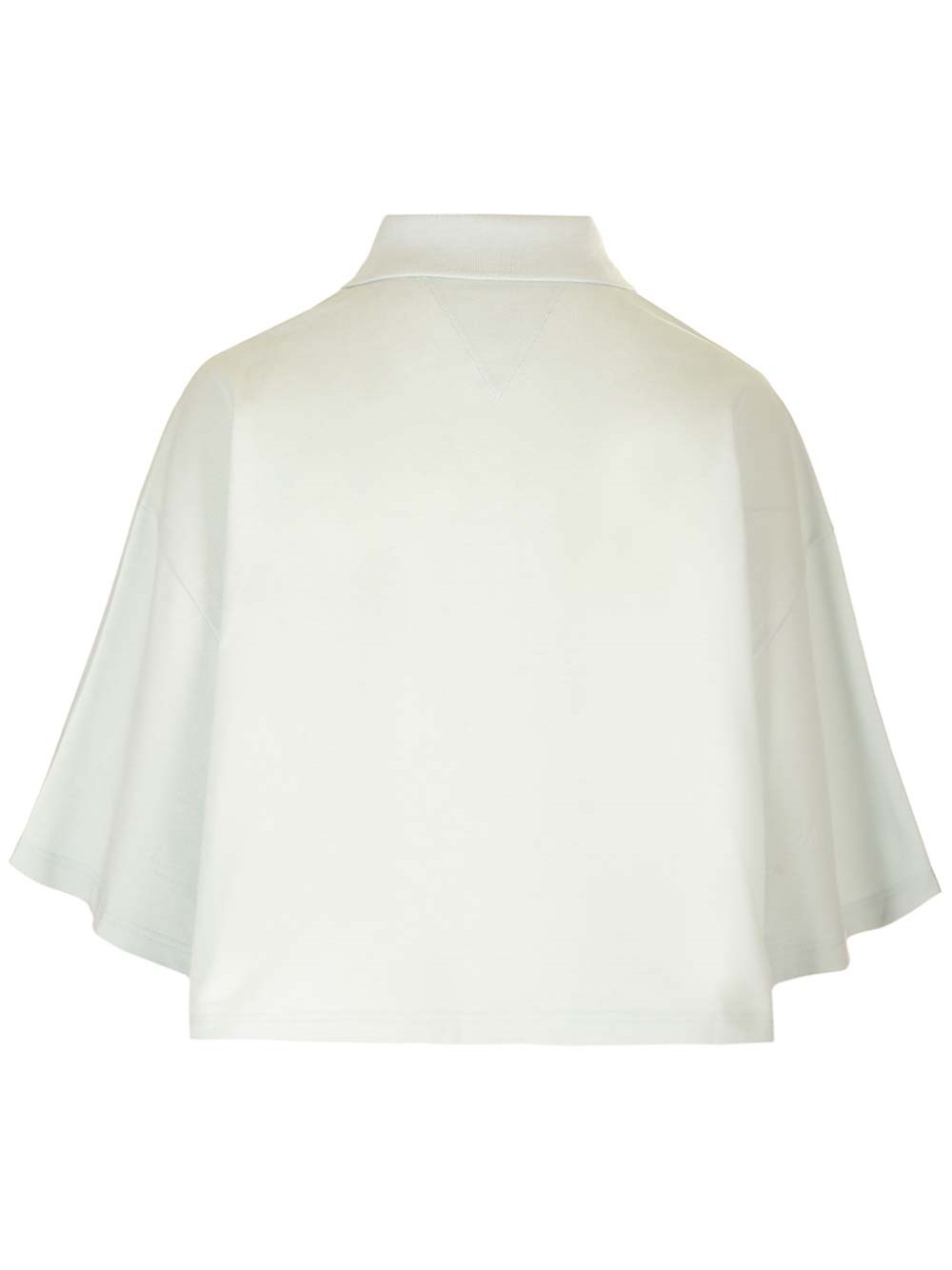 Al Duca D'Aosta Bottega Veneta Polo Crop In Piquet