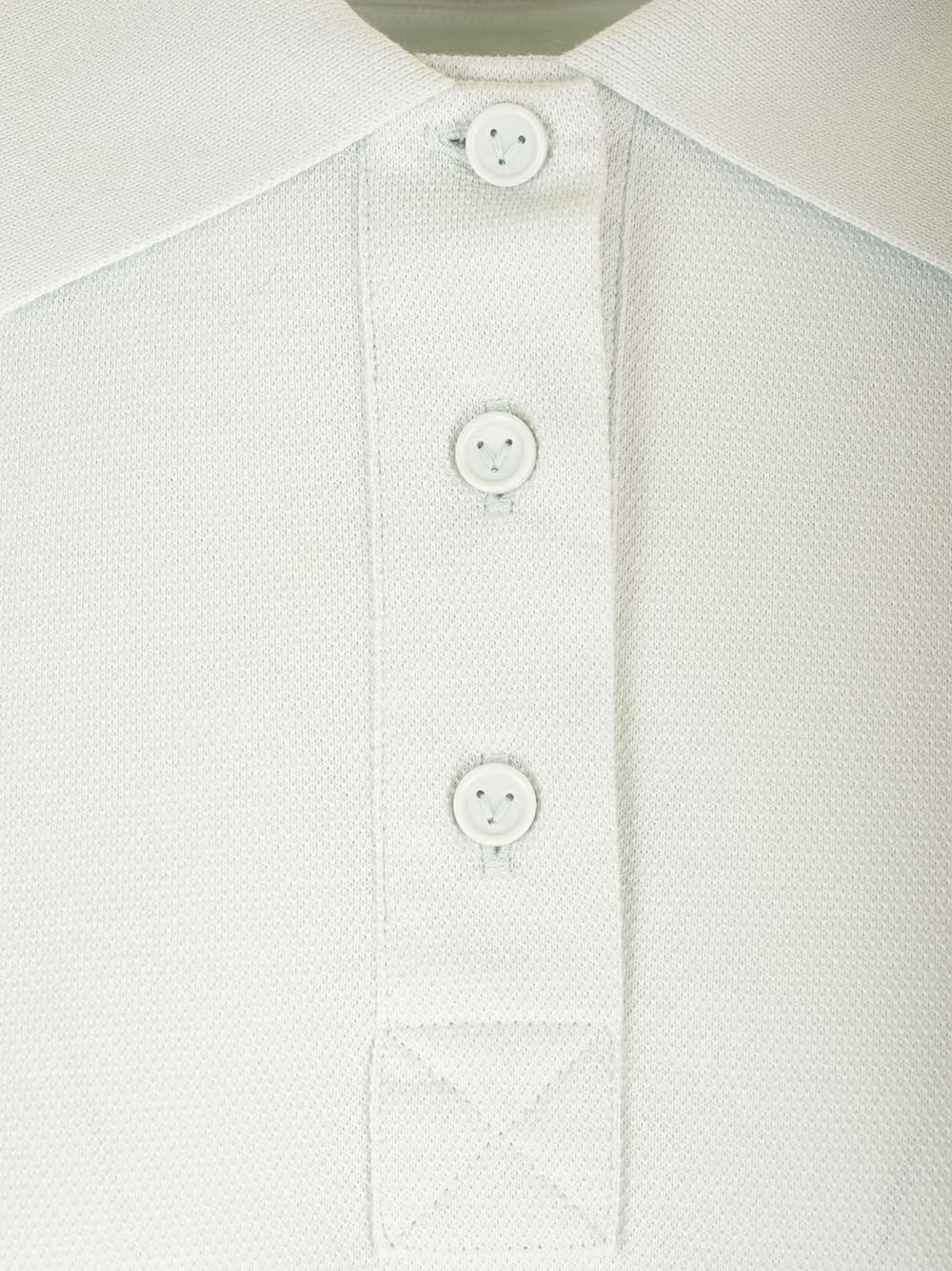 Al Duca D'Aosta Bottega Veneta Polo Crop In Piquet