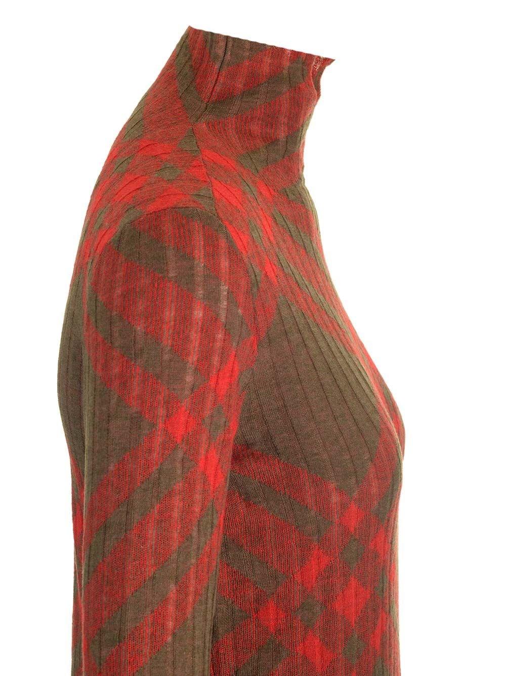 Al Duca D'Aosta Burberry Abito In Maglia Leggera