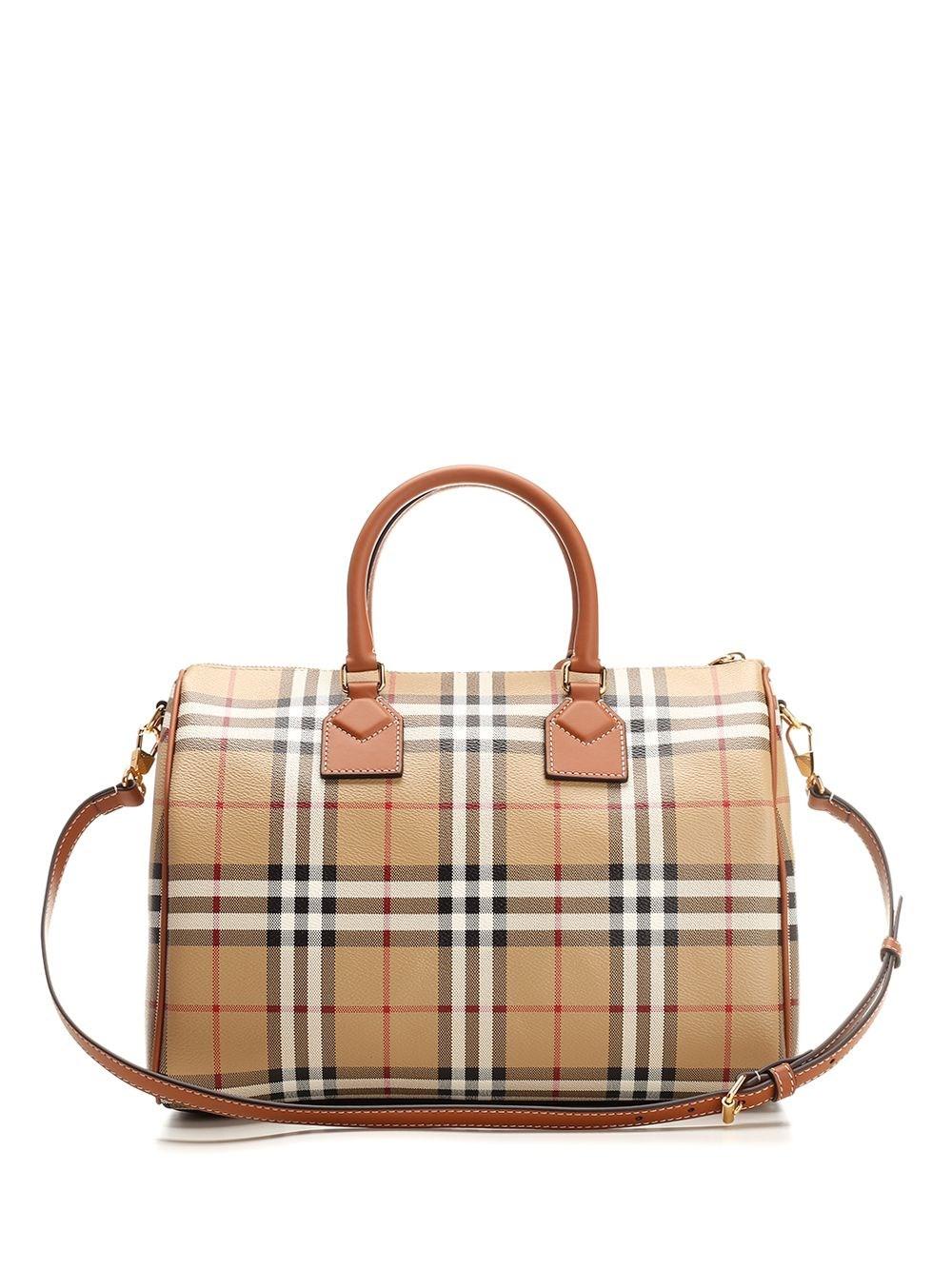 Al Duca D'Aosta Burberry Borsa "Bowling Check" Media