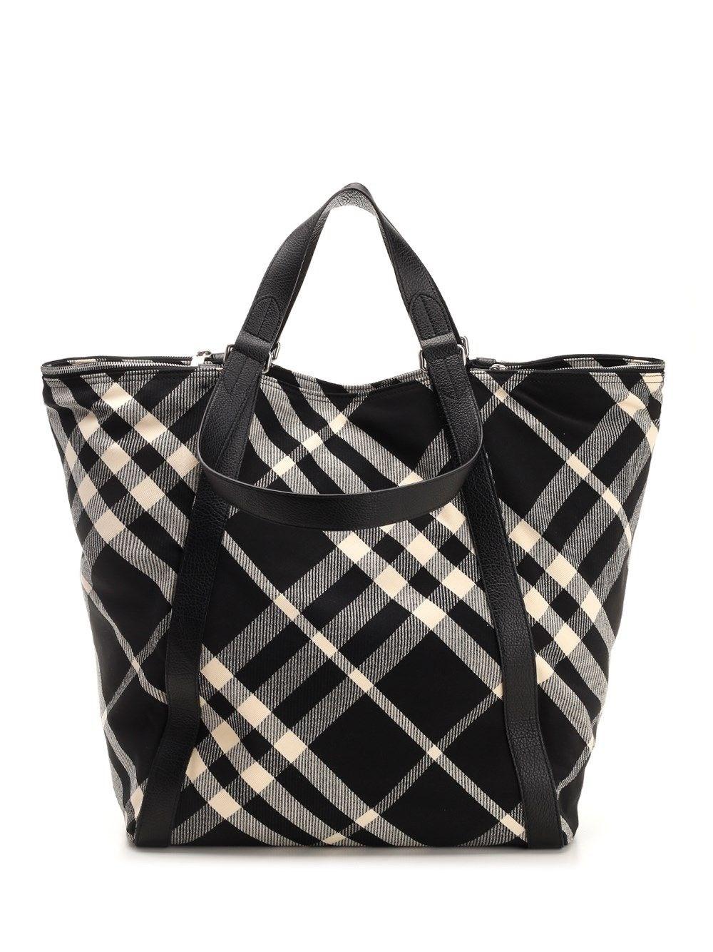Al Duca D'Aosta Burberry Borsa Tote "Check"