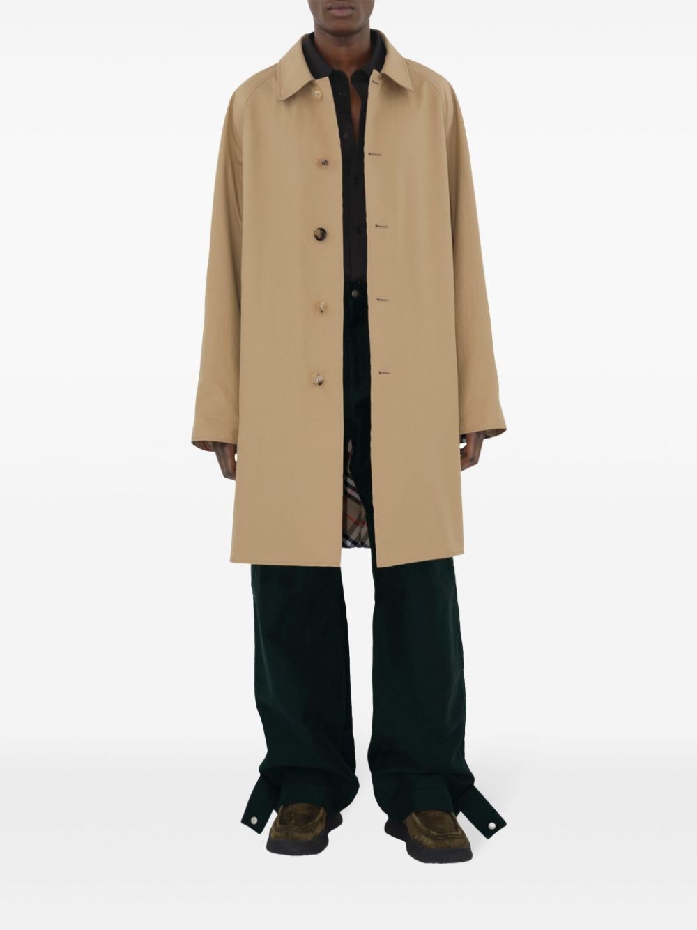 Al Duca D'Aosta Burberry Car Coat Medio