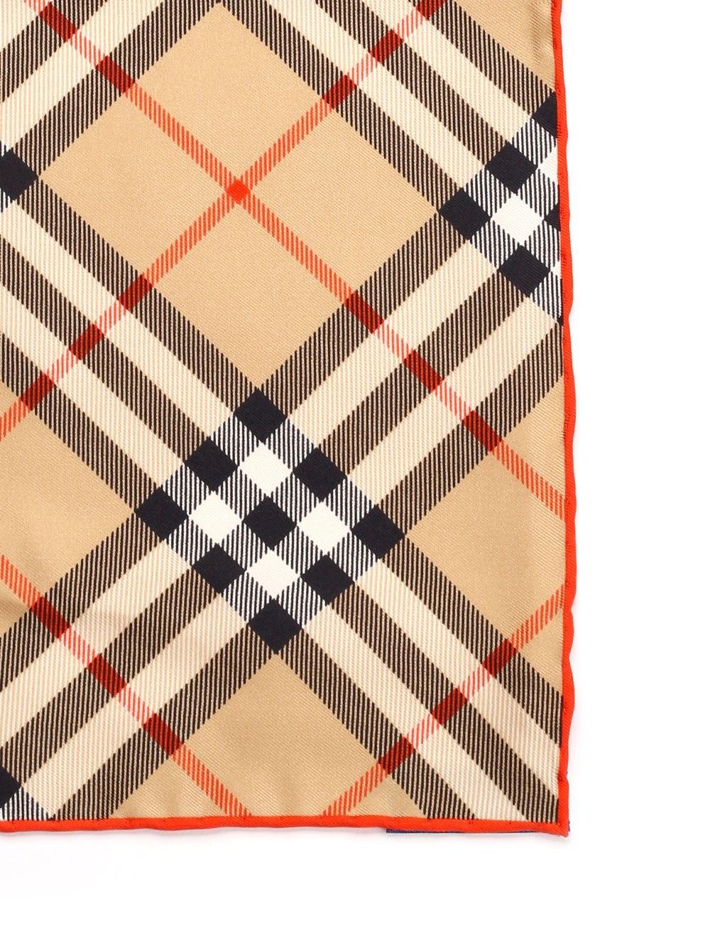 Al Duca D'Aosta Burberry Foulard In Seta
