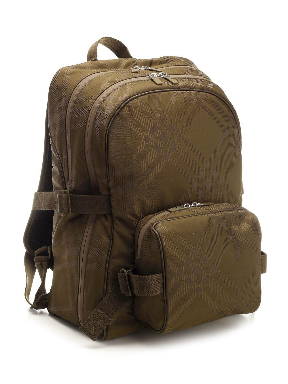 Al Duca D'Aosta Burberry Military Backpack