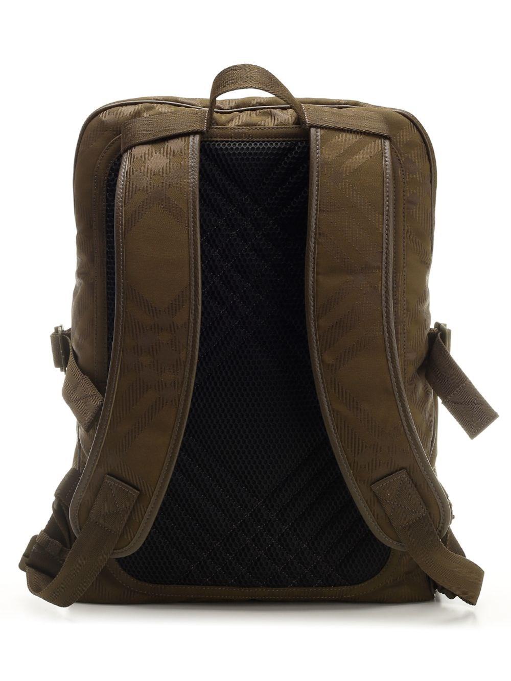 Al Duca D'Aosta Burberry Military Backpack