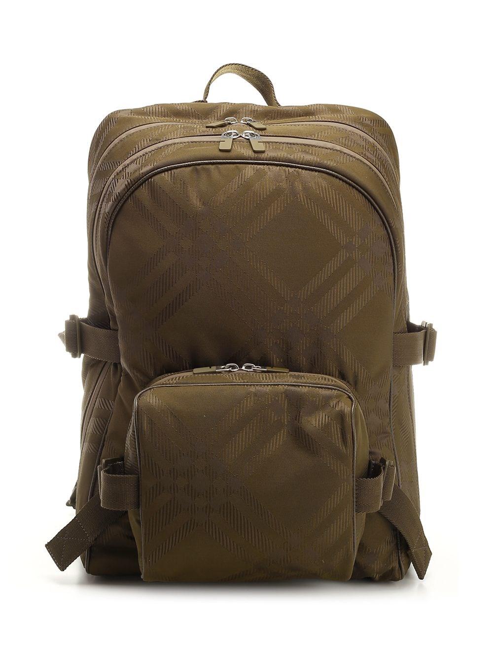 Al Duca D'Aosta Burberry Military Backpack