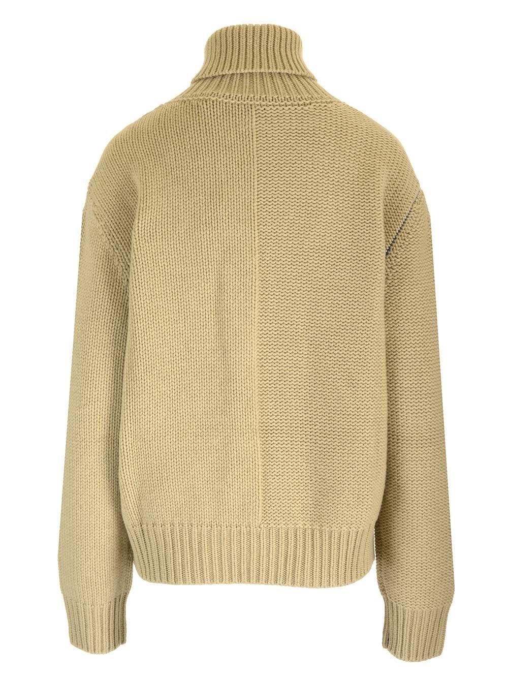 Al Duca D'Aosta Burberry Pullover In Cashmere