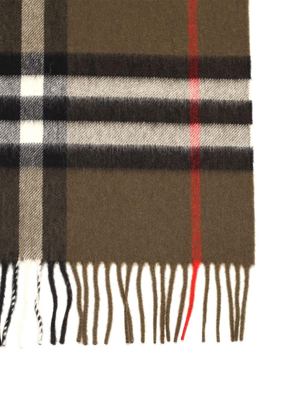 Al Duca D'Aosta Burberry Sciarpa In Cashmere Check