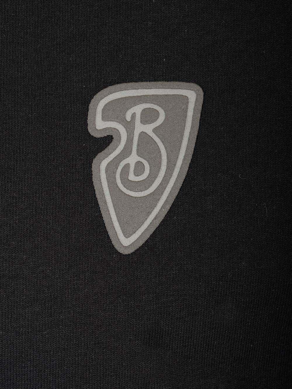 Al Duca D'Aosta Burberry T-shirt In Jersey Nero