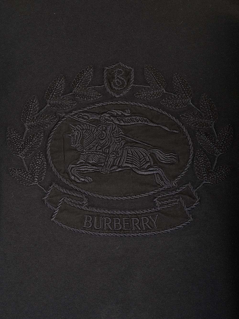 Al Duca D'Aosta Burberry T-shirt Nera