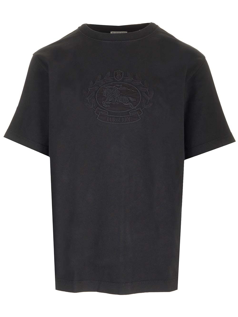 Al Duca D'Aosta Burberry T-shirt nera