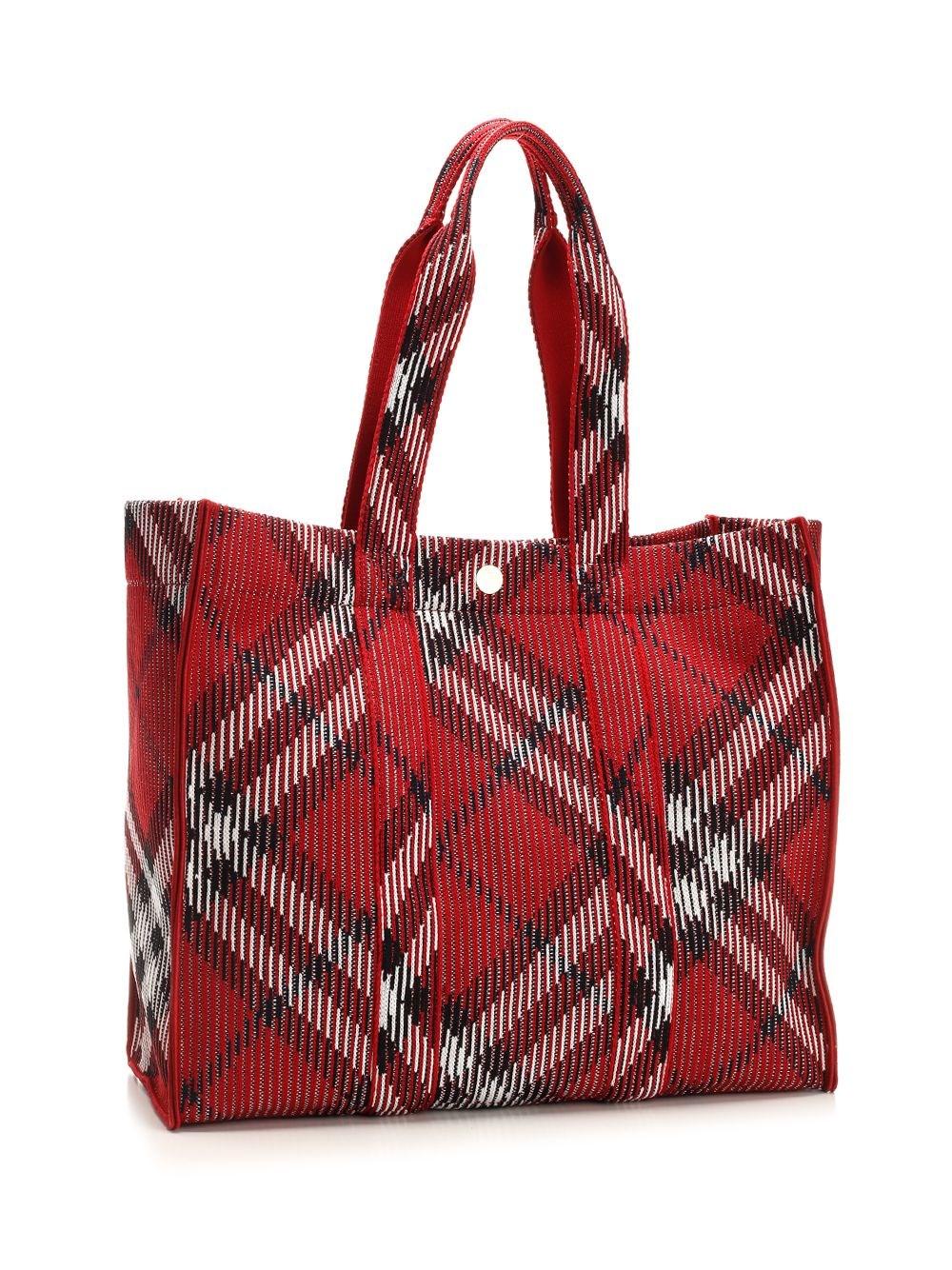 Al Duca D'Aosta Burberry Tote In Maglia