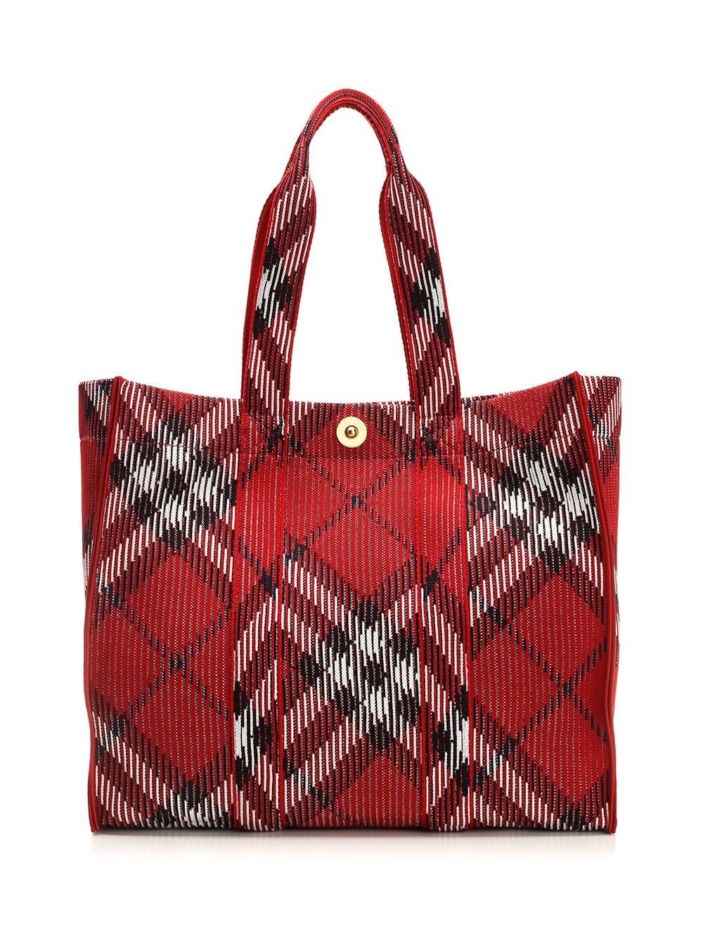 Al Duca D'Aosta Burberry Tote In Maglia