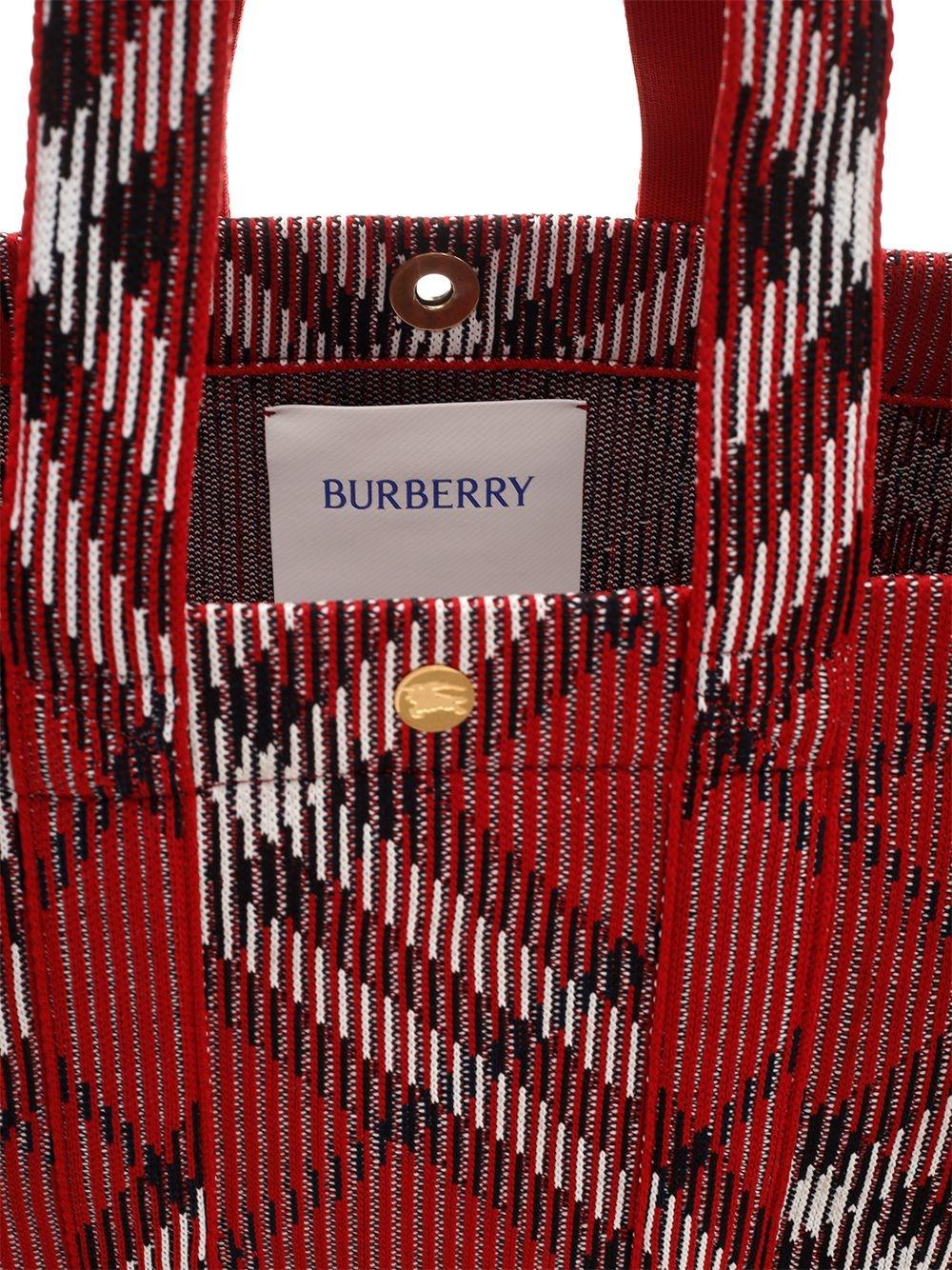 Al Duca D'Aosta Burberry Tote In Maglia