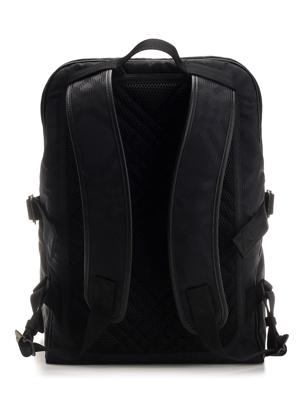 Al Duca D'Aosta Burberry Zaino In Jacquard Check