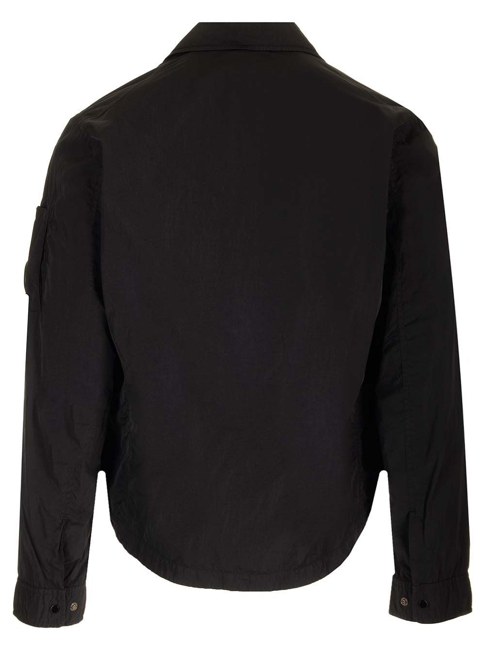 Al Duca D'Aosta C.p. Company Overshirt In "Chrome-R"