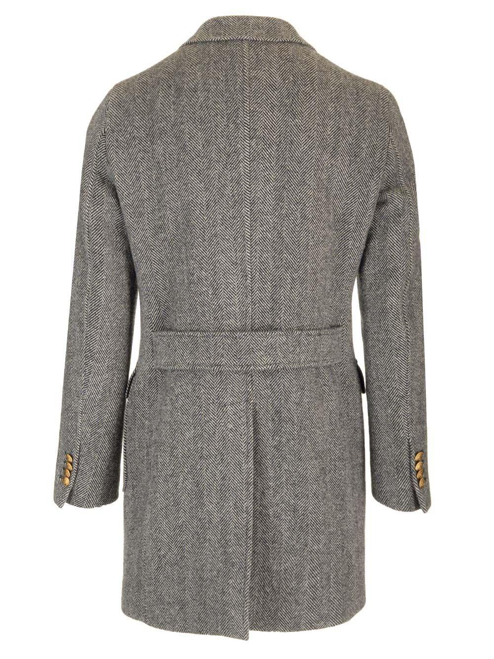 Al Duca D'Aosta Al Duca D'aosta Cappotto Doppio Petto Resca