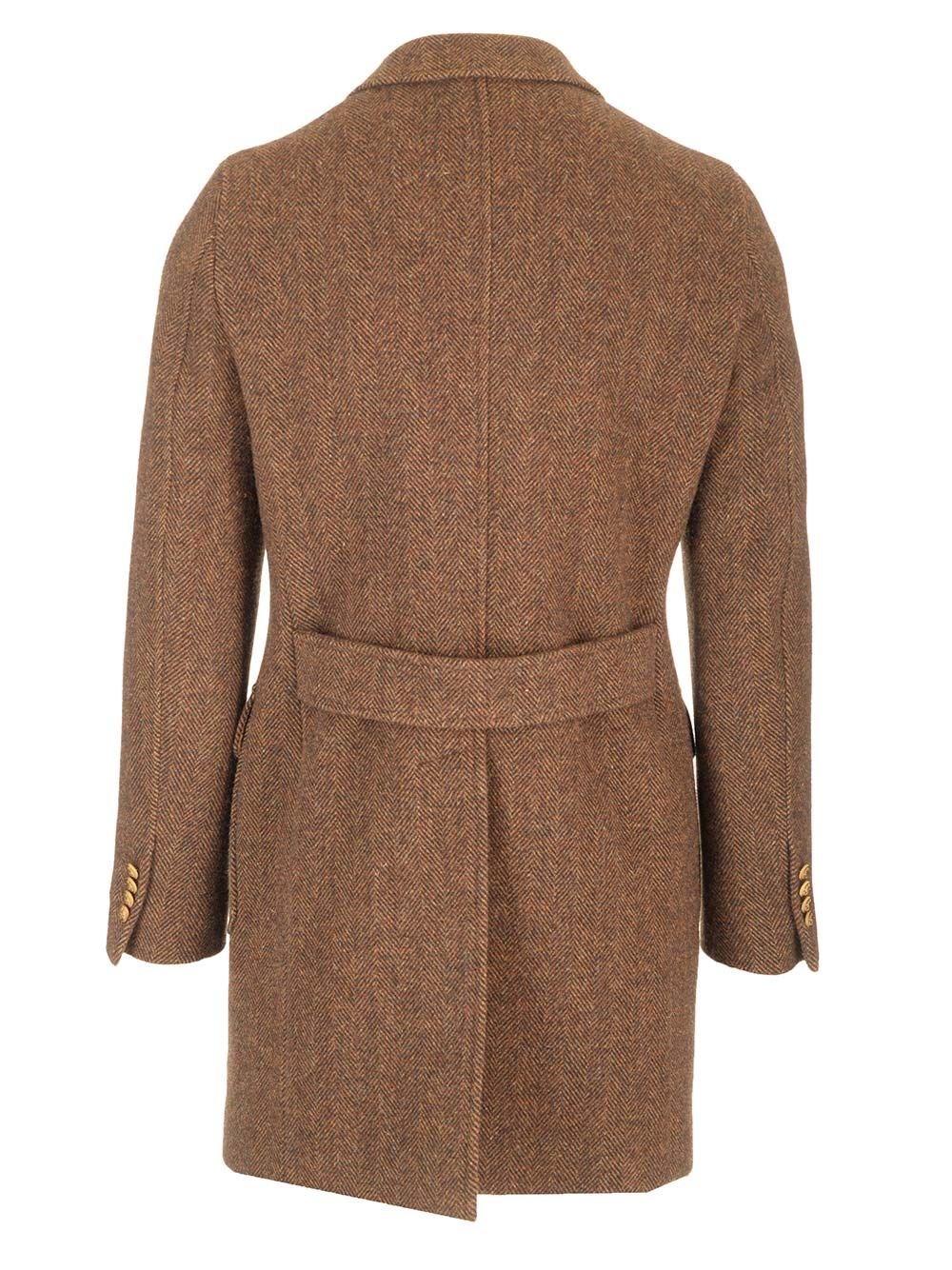 Al Duca D'Aosta Al Duca D'aosta Cappotto Doppio Petto Resca