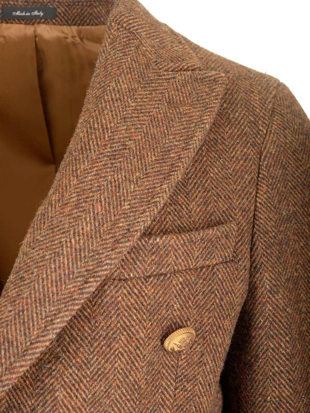 Al Duca D'Aosta Al Duca D'aosta Cappotto Doppio Petto Resca