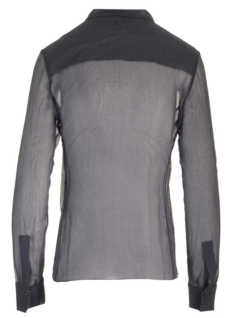 Al Duca D'Aosta Chloe' Blusa In Crepon Di Seta