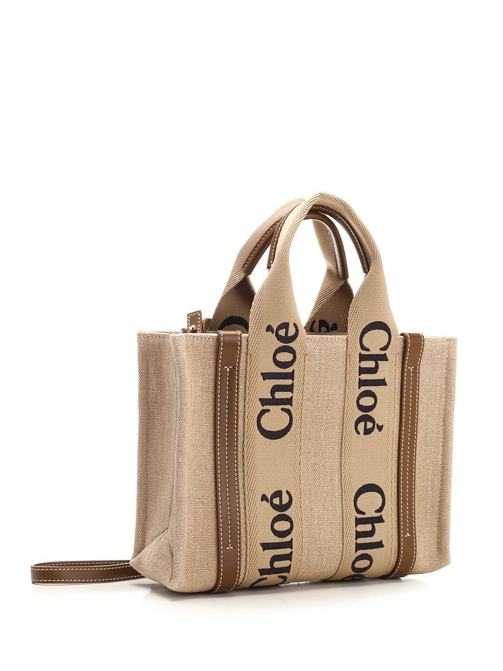Al Duca D'Aosta Chloe' Borsa Tote "Woody" Piccola