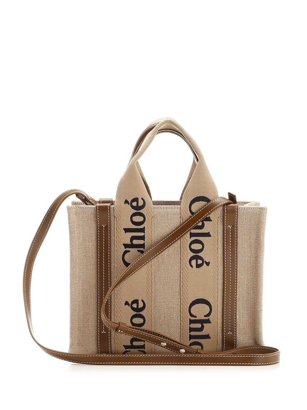 Al Duca D'Aosta Chloe' Borsa Tote "Woody" Piccola