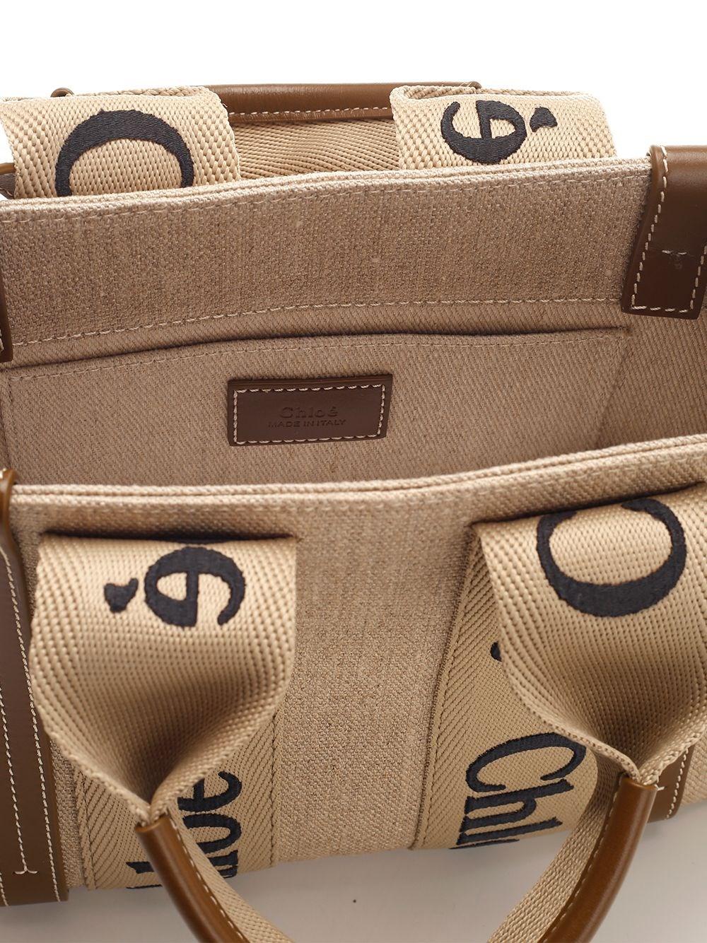 Al Duca D'Aosta Chloe' Borsa Tote "Woody" Piccola