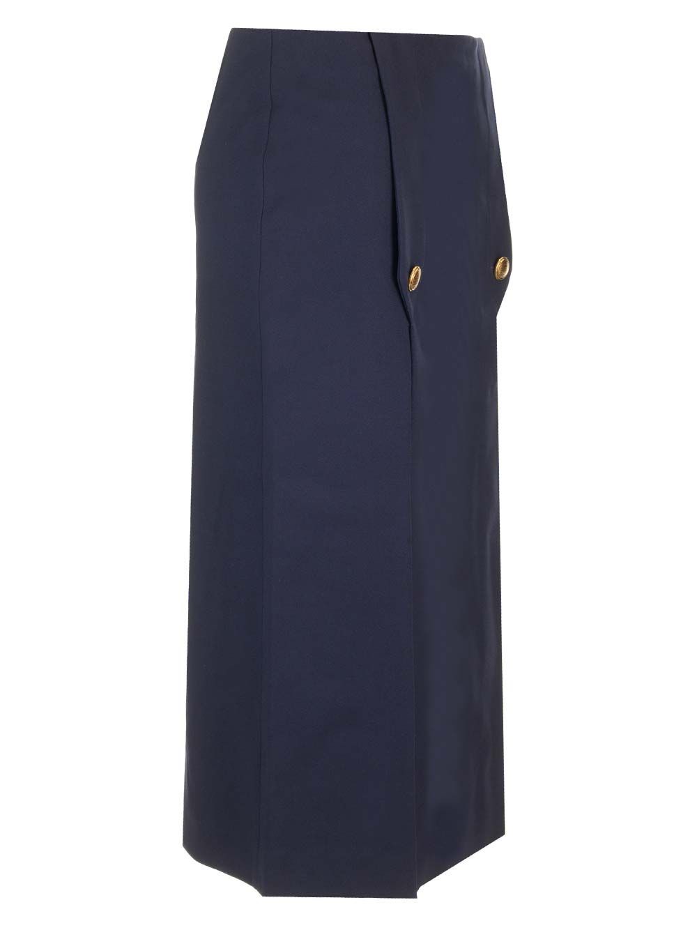 Al Duca D'Aosta Chloe' Gonna Midi Blu