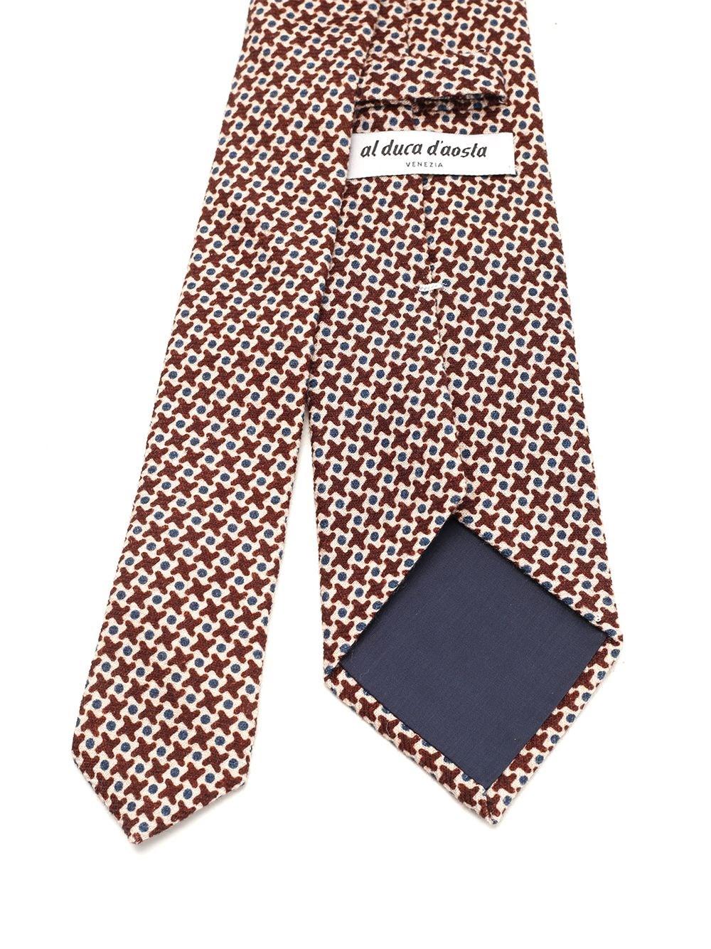 Al Duca D'Aosta Al Duca D'aosta Cravatta In Cashmere E Seta