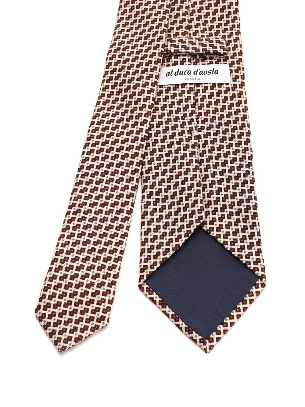 Al Duca D'Aosta Al Duca D'aosta Cravatta In Cashmere E Seta