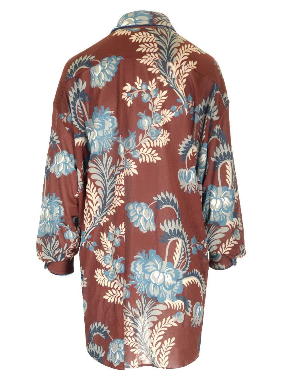 Al Duca D'Aosta Etro Camicia In Cotone Ricamato