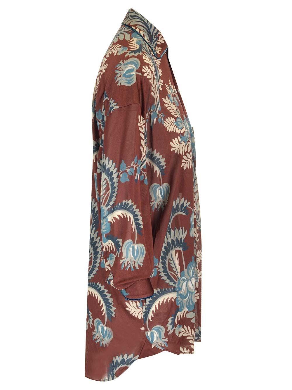 Al Duca D'Aosta Etro Camicia In Cotone Ricamato