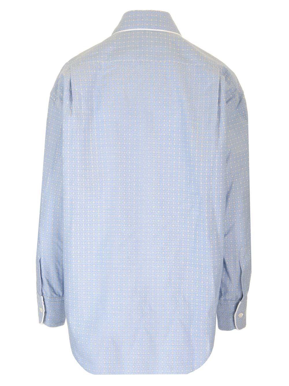 Al Duca D'Aosta Etro Camicia In Cotone Ricamato