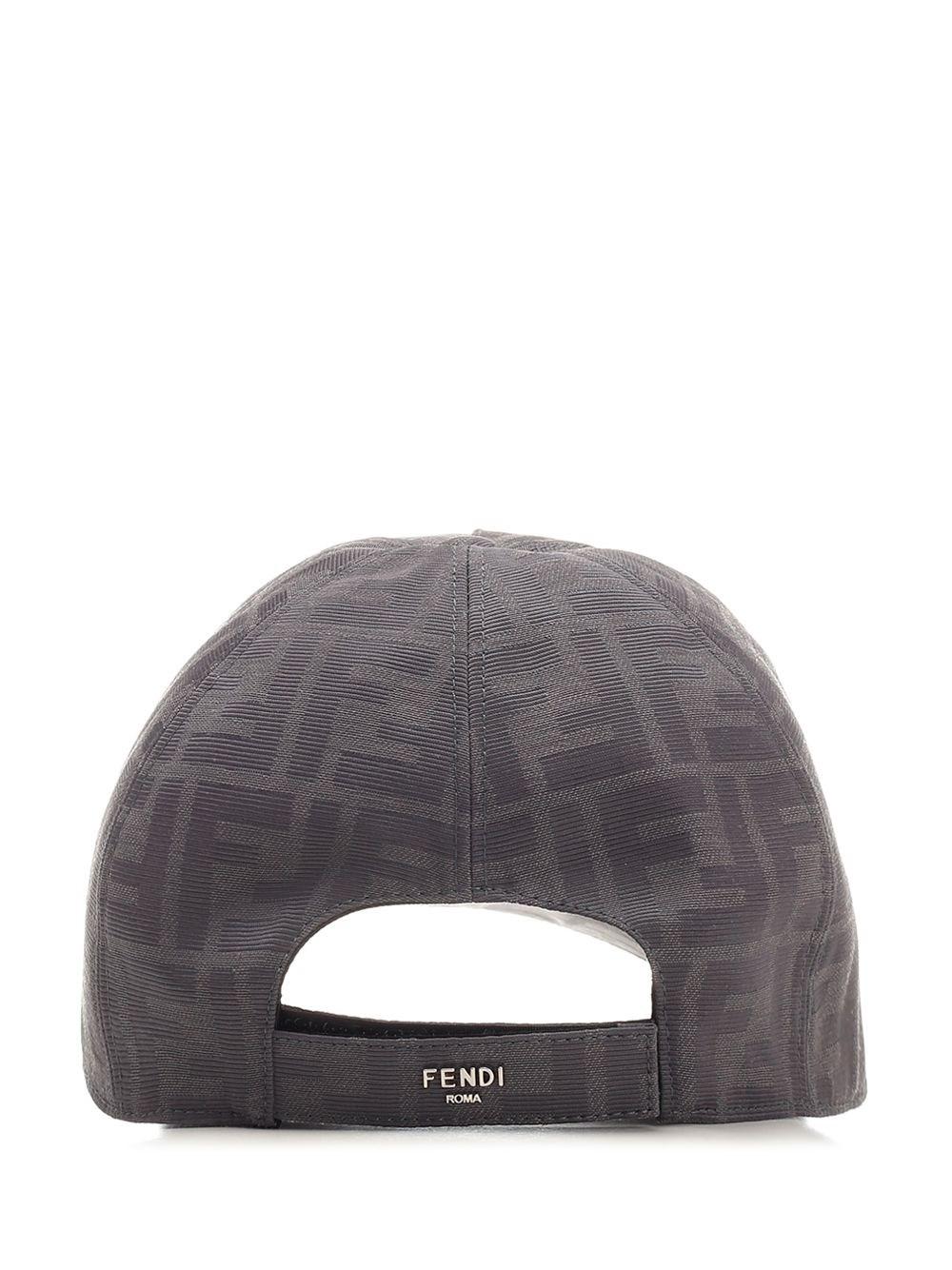 Al Duca D'Aosta Fendi Baseball Cap In Jacquard FF