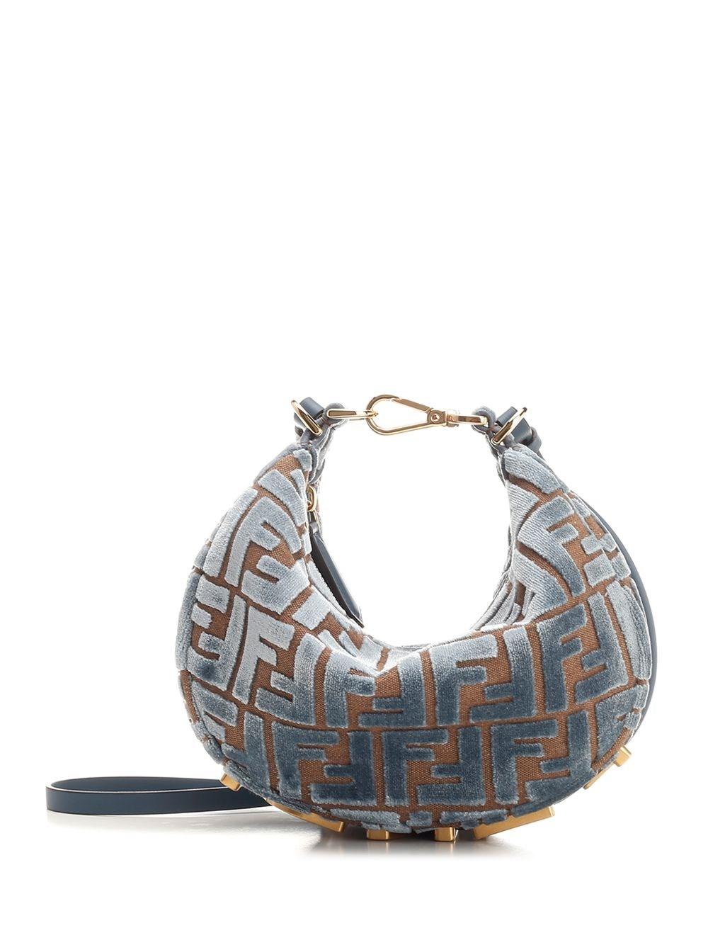 Al Duca D'Aosta Fendi Borsa hobo "Fendigraphy" mini