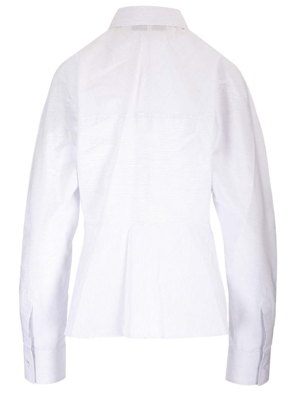 Al Duca D'Aosta Fendi Camicia Slim Fit A Righe