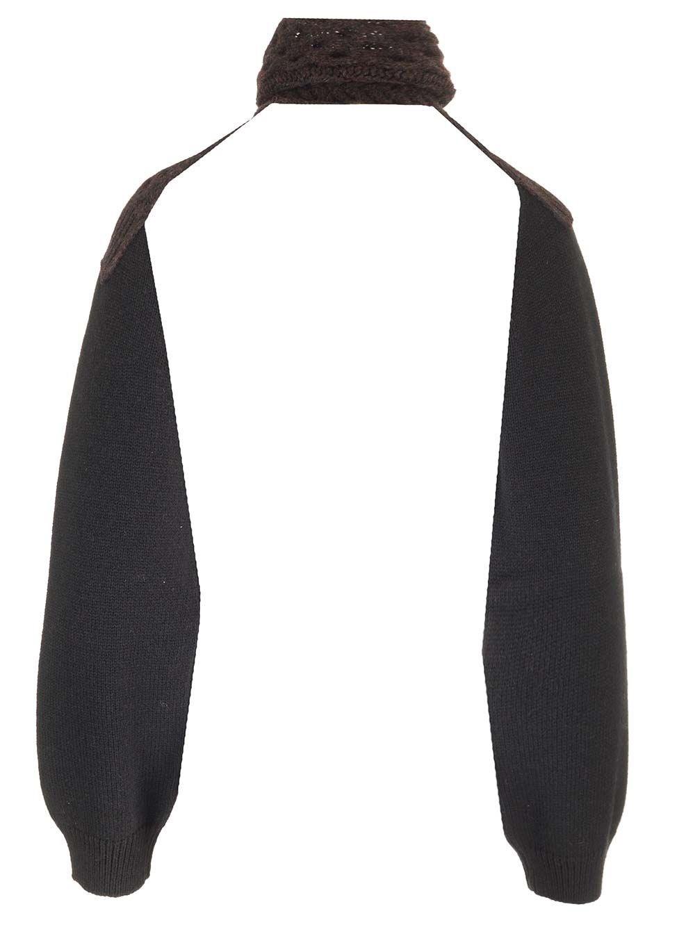 Al Duca D'Aosta Fendi Coprispalle In Cashmere