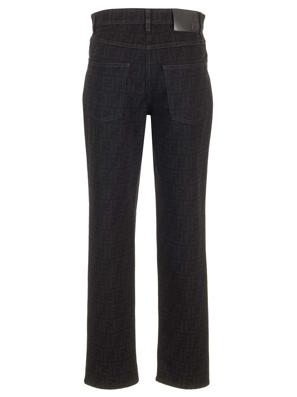 Al Duca D'Aosta Fendi Jeans Dritti Denim FF