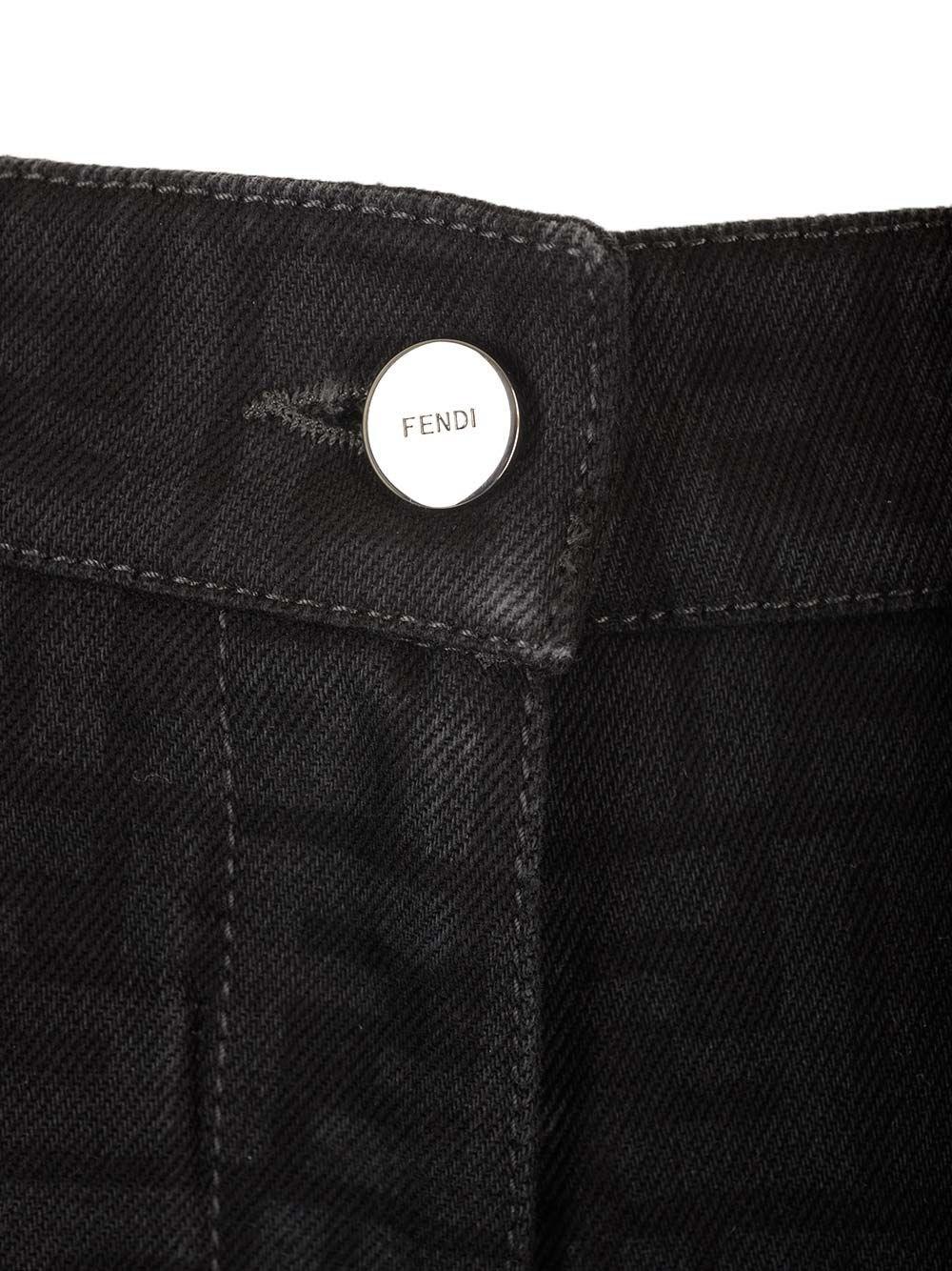 Al Duca D'Aosta Fendi Jeans Dritti Denim FF