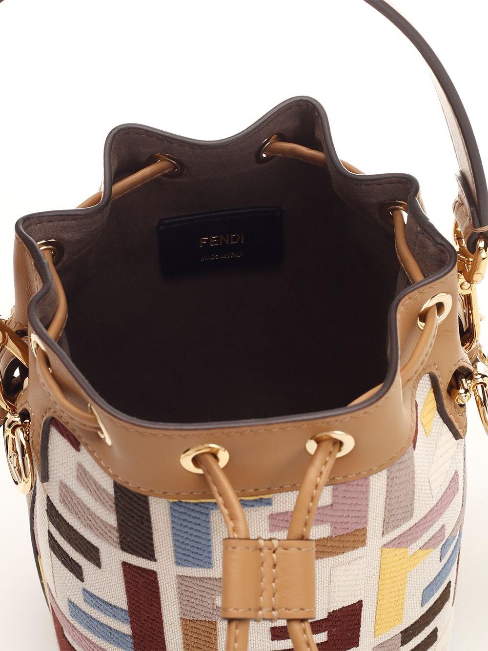 Al Duca D'Aosta Fendi Mini Secchiello "Mon Tresor"