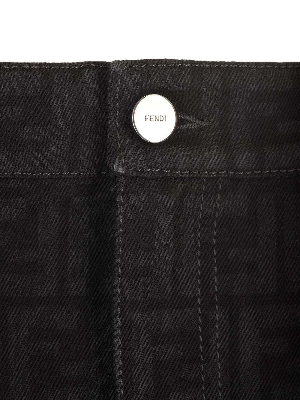 Al Duca D'Aosta Fendi Minigonna In Chambray