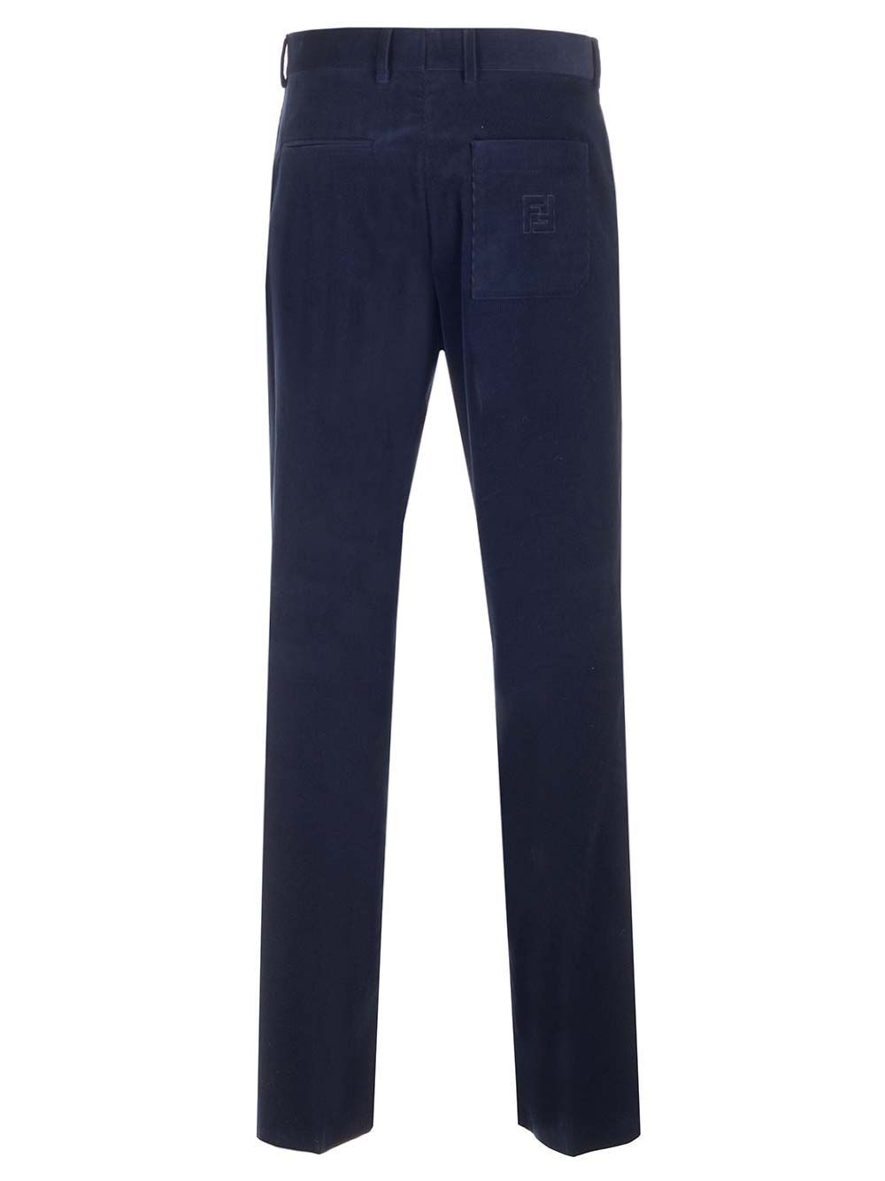 Al Duca D'Aosta Fendi Pantaloni In Velluto