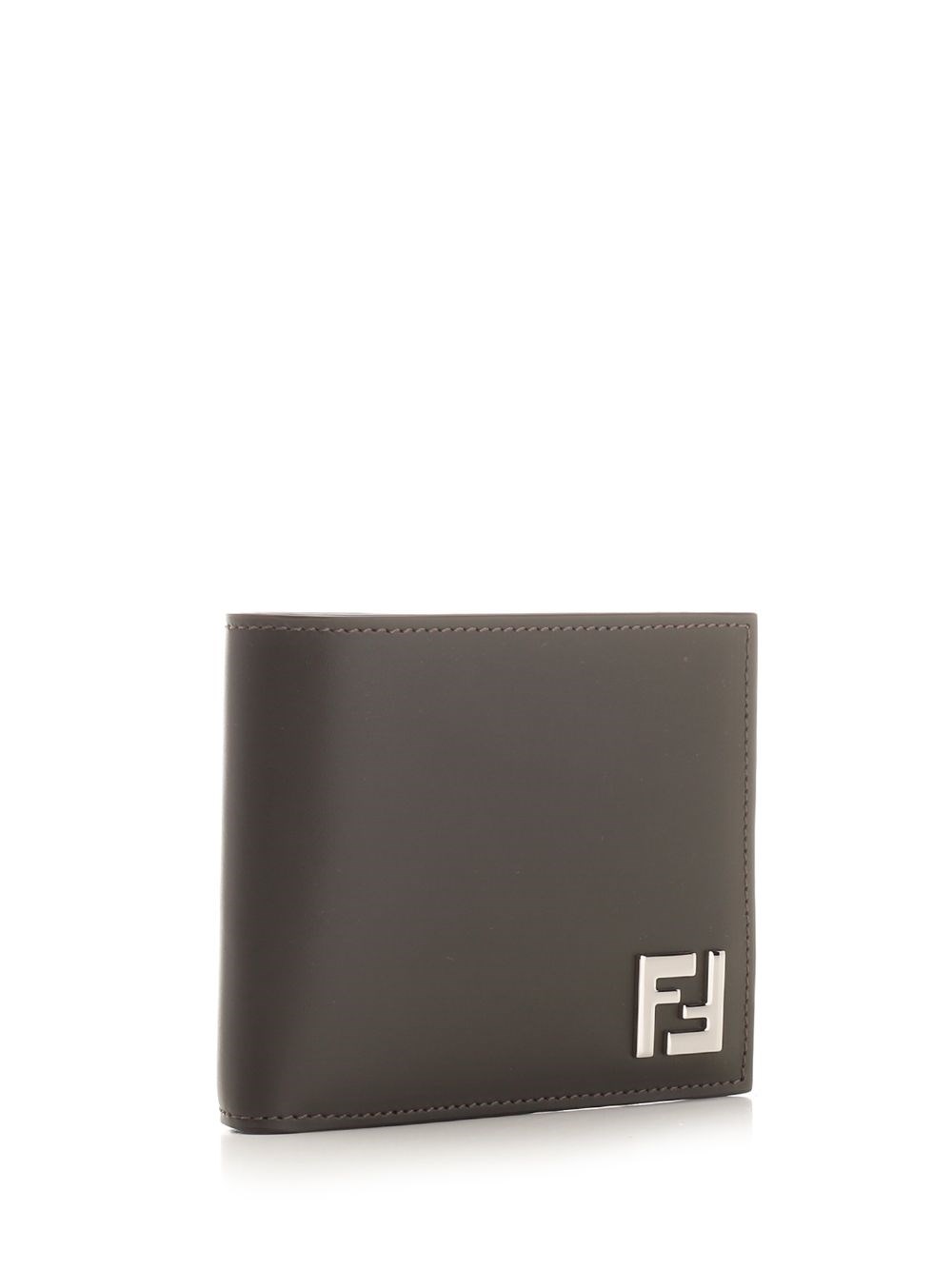 Al Duca D'Aosta Fendi Portafoglio Bifold Marrone
