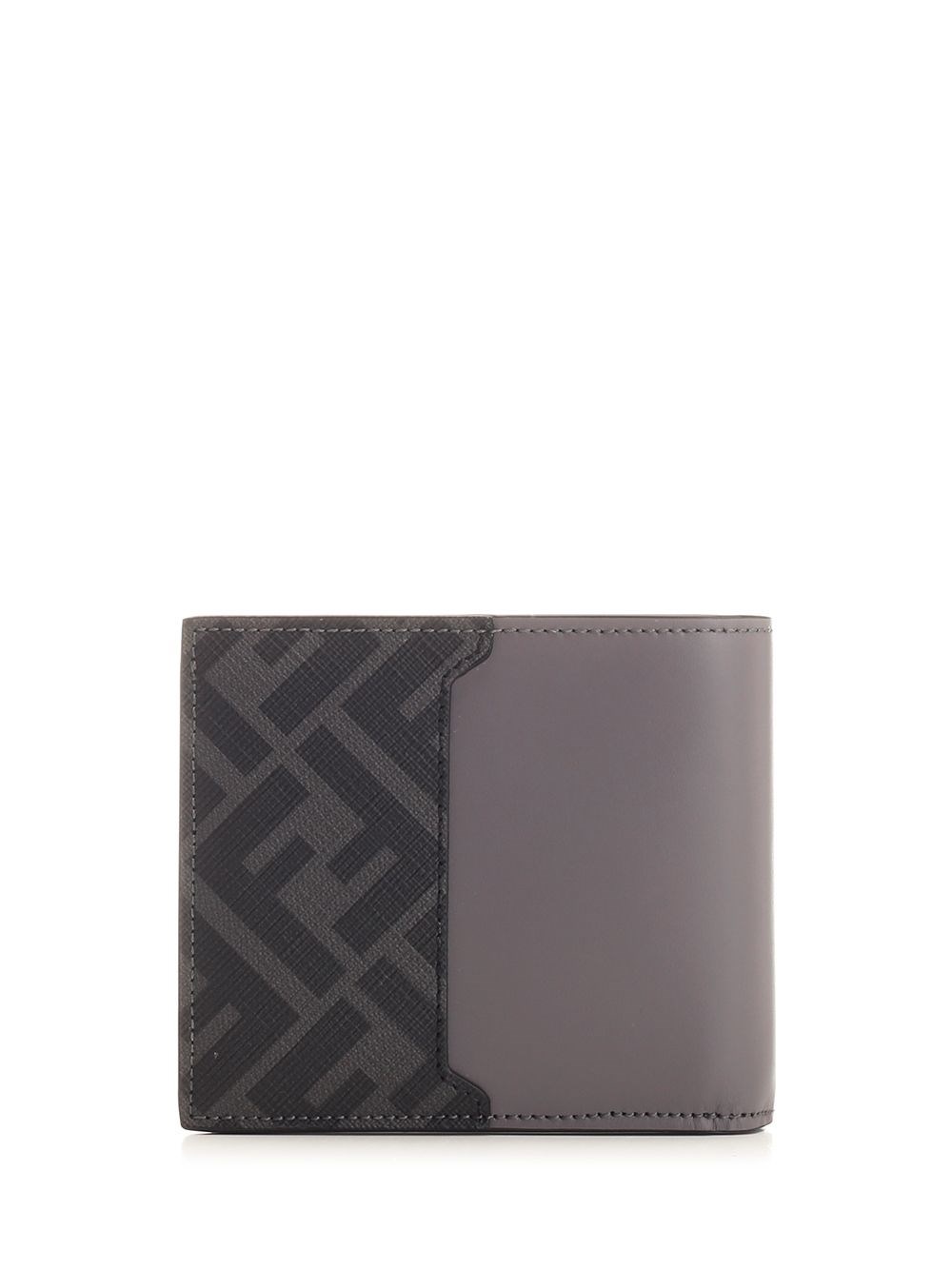 Al Duca D'Aosta Fendi Portafoglio Bifold Marrone