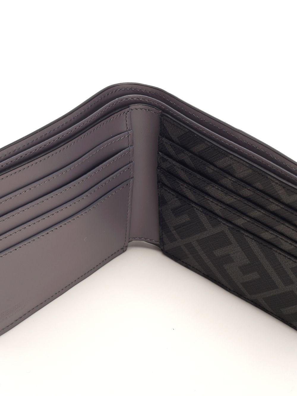 Al Duca D'Aosta Fendi Portafoglio Bifold Marrone