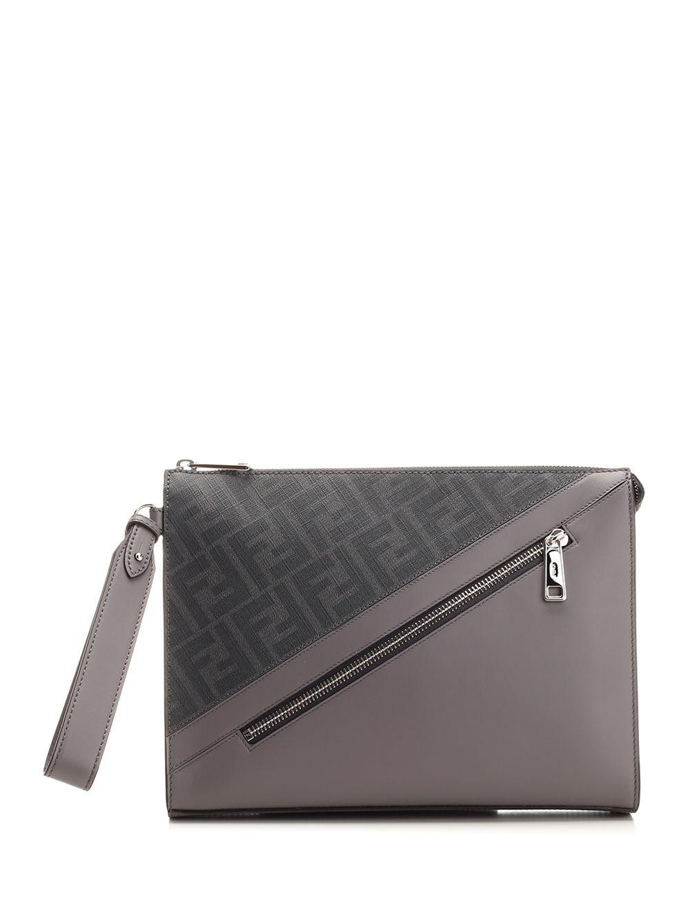 Al Duca D'Aosta Fendi Pouch Piatta Fendi Diagonal