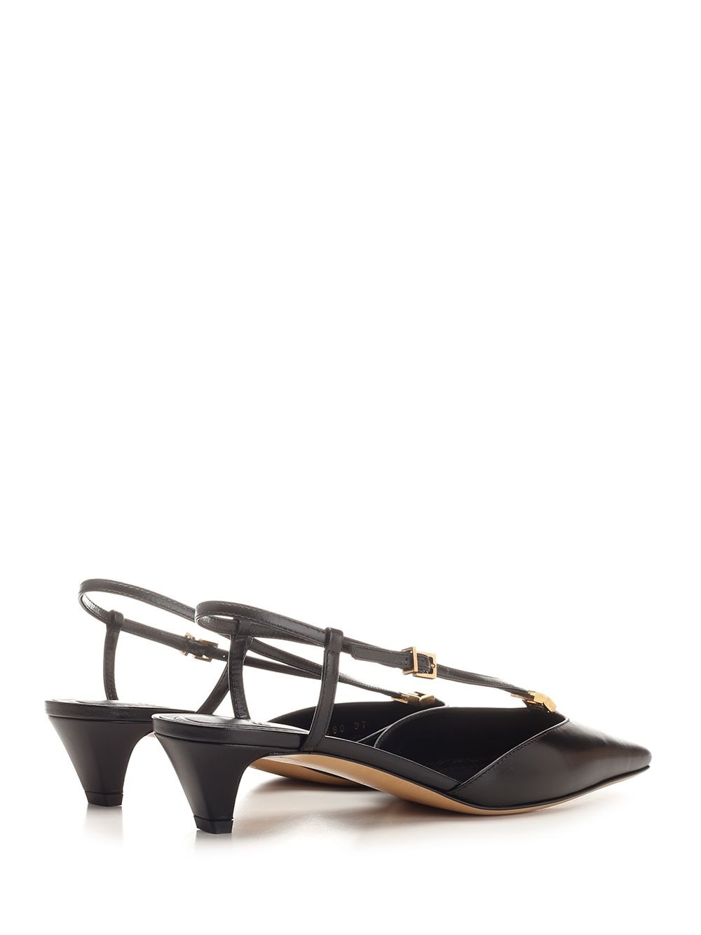 Al Duca D'Aosta Fendi Slingback "FFold"